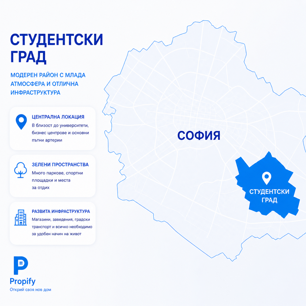 Студентски град